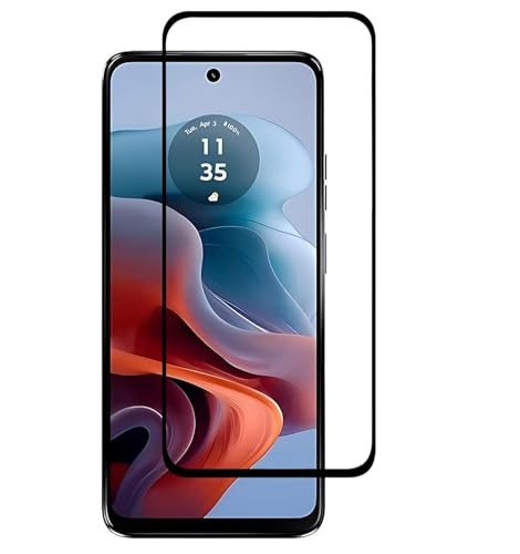 Image of Tempered Glass Screen Protector Compatible For MOTO G62 / Motorola G62 with Easy Self Installation Kit