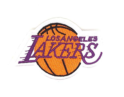 Gemelolandia Écusson thermocollant Motif Angeles Lakers 9 x 6 cm Très adhérents Patch Stickers Pour décorer votre linge Facile à Mettre Cover