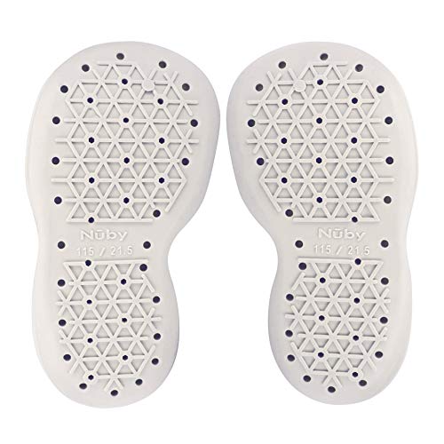 Nuby Snekz Comfortable Rubber Sole Sock Shoes for First Steps4