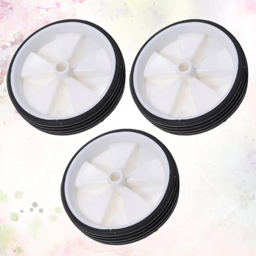 Ruedas de Entrenamiento Toddmomy y Estabilizadores para Bicicleta, 3 Pares, Blanco, Goma Resistente, Soporte Auxiliar para Niños y Seguridad en Ciclismo miniatura 7