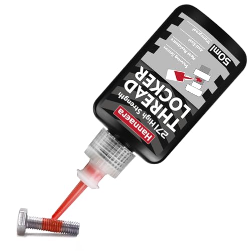 Fijador Tornillos Alta Resistencia, Fijador de Roscas, Adhesivo Anaeróbico para Pegar Tornillos de...