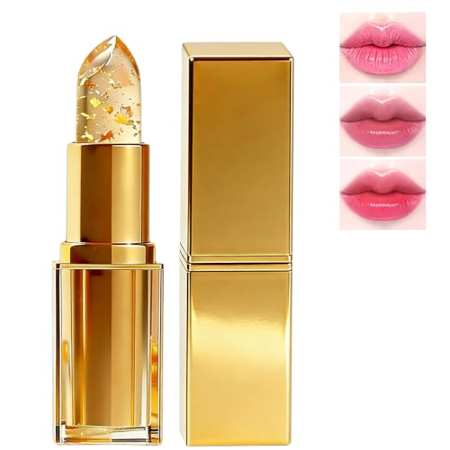 ElodieAu Transferproof Color Changing Lipstick for Women, 2026 New True Tone Ph Adjusting Lipstick, Magic Lip Gloss Changes Color with Body Temperature, Long...