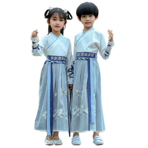 Children's Hanfu Dress Chinese Style Ancient Traditional Outfit Party Performance Costumes For Unisex Kid #TOP8