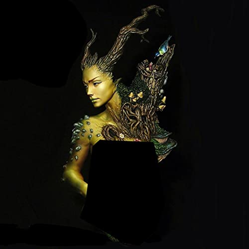 Figura modelo resina guerrera antigua sin pintar miniatura 1