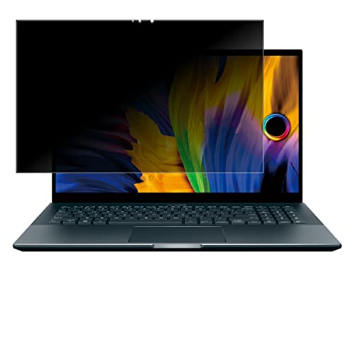 ClearView(�N���A�r���[) ASUS Zenbook Pro 15 OLED UM535QA 2021�N12�����f�� 15.6�C���` �p 4way �̂������h�~ �t�� �ی� �t�B���� ��� �ɓ\�� �v���C�o�V�[�ی� �^�C�v ���{��