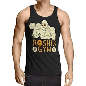 style3 Roshi Dragon Master Turtle Ball z Son-Goku Tanktop voor heren