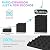 JBER 6 Pack Acoustic Sound Foam Panels, Pyramid Sound Absorbing Panels