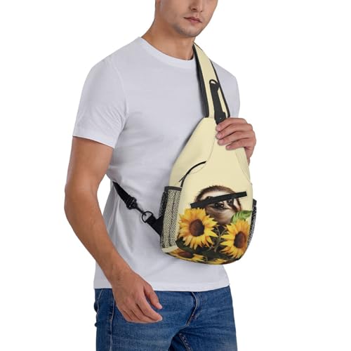 Mochila tipo sling negra para uso outdoor miniatura 7