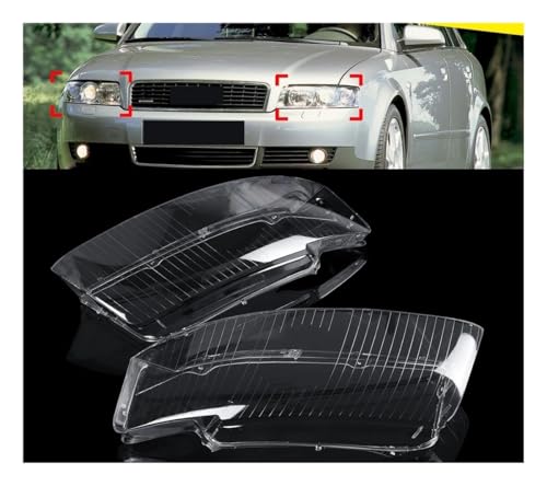Couvercle lentille phare voiture pour Audi A4 B6 2002-2005 8E0941029AD