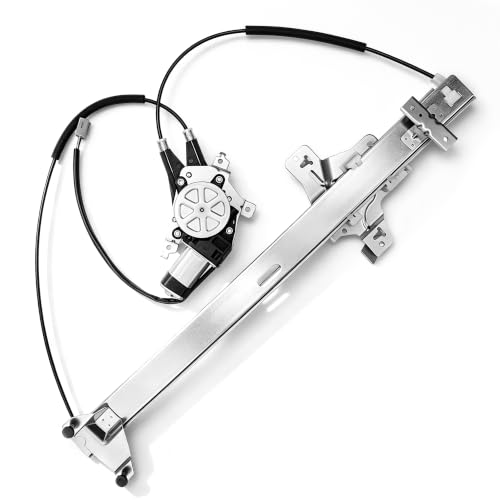 Image of Window Regulator Front Right Passenger Side fits for 1992-2014 Ford E150 E250 E350 Econoline & Club Wagon Super Duty,W /Motor - Replaces 741-587