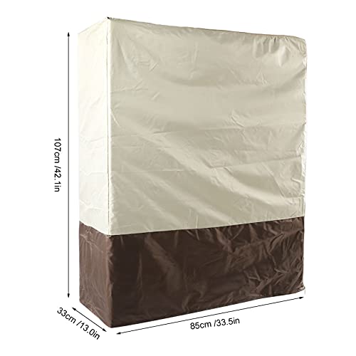 Capa dobrável para cama, impermeável, respirável, tecido Oxford, dobrável, para ambientes internos e