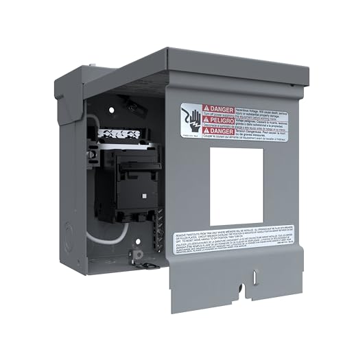 Panel de spa Siemens W0204L1060G20 exterior con interruptor GFCI de 20 amperios 2