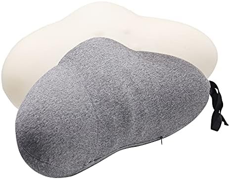 janek show Lumbar Support Pillow for Chair,Low Back Lumbar Support Cushion Office Chair Memory Foam Back Pillow for Office Chair,Car Seat,Computer and Desk Chairs
