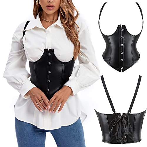 Vintage Victorian Corsets Plus Size For Women Steampunk Gothic Bustier Top Steel Boned Waist Cincher Shaperwear #TOP1