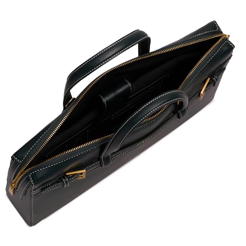Image of Miraggio Shalom Laptop Bag | 14 inch Padded Laptop Sleeve With Adjustable & Detahcable Strap | Unisex Laptop Bags For Office | Laptop Cover Bag