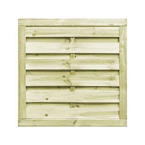 yorten Gartentor Holzgartentor Massivholz Gartentür Hoftor Zauntür aus Imprägnierte Kiefernholz Grün 100 x 100 cm für Garten oder Terrasse