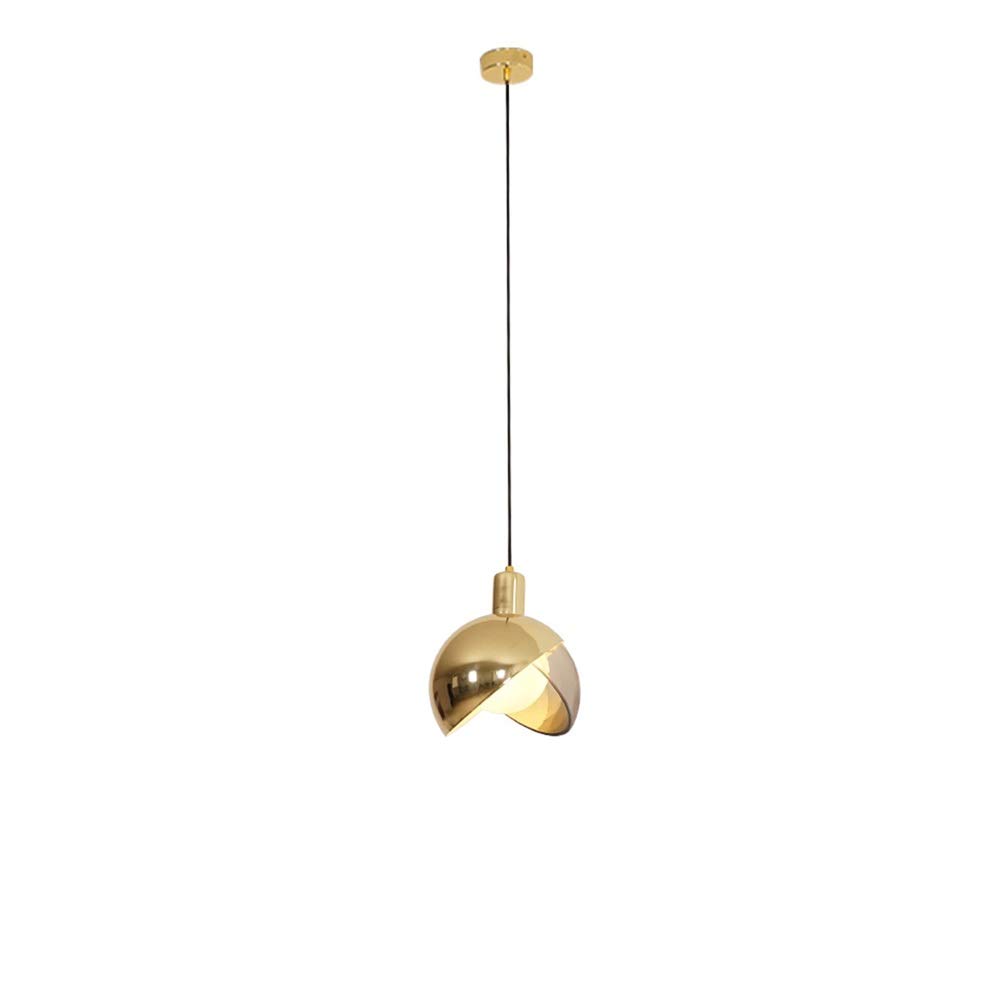 SXECAEPS Modern creative chandelier Simple Creative Modern Gold Globe Pendant Light Glass Hanging Lamp Shade Indoor Decorative Lighting G9 Ceiling Lights Restaurant Droplight Cafe Br