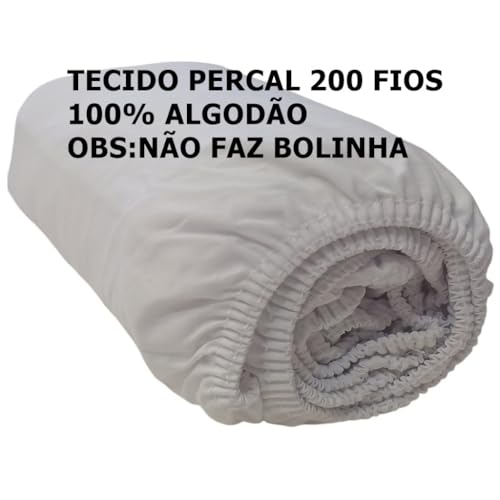 Lençol Para Cama Pet Tecido Percal Algodão 200 Fios (palha,1,00x1,00x24)