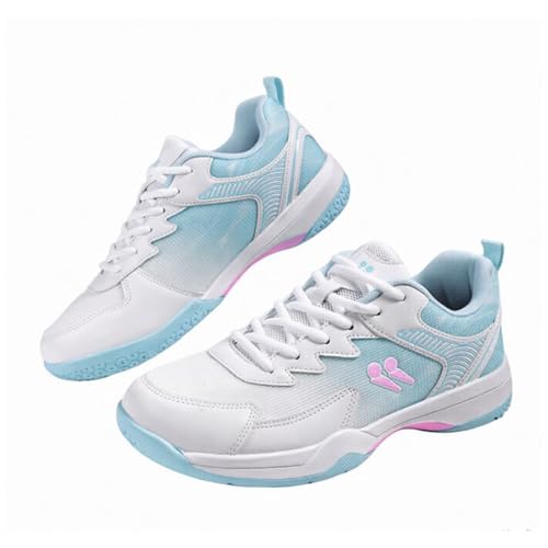 Mens Lightweight Badminton Shoes - Breathable Tennis...
