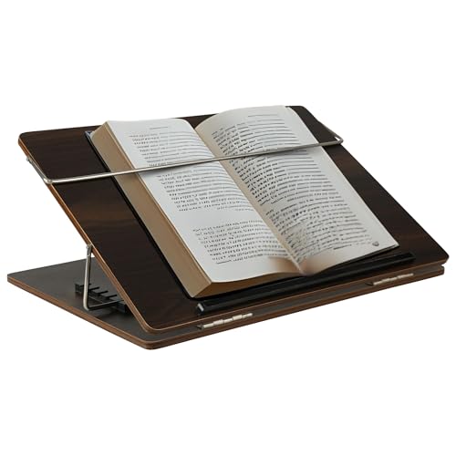 Image of Goodwill Tech Walnut Wooden Tabletop Board - 12x16 Inch Portable Writing, Drawing & Study Surface for Home, School & Office