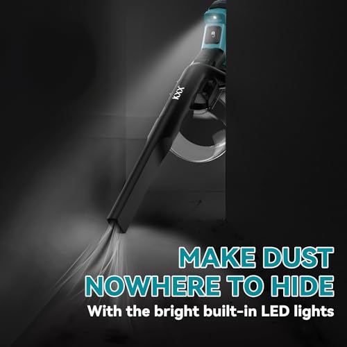 Cordless Vacuum for Makita 18V Battery, 5 in 1 Handheld Electric Vacuum Cleaner with 500W Powerful Motor, 46 CFM Portable Hand Vacuum with Filtration HEPA for Floor, Carpet, Car (Battery Not Included)