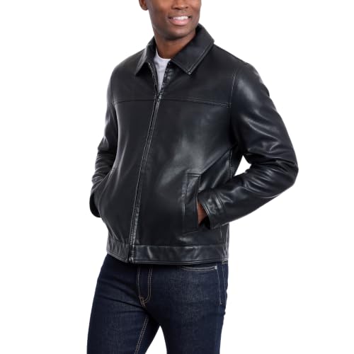 Image of Tommy Hilfiger Men's Classic Faux Leather Jacket