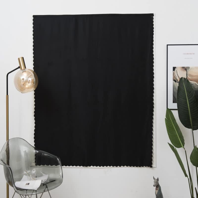 GYROHOME Cortinas opacas autoadhesivas diseño superior cortinas de ventana de cocina aislamiento térmico paneles de cortina con alzapaños sin barra