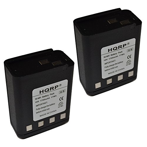 Hqrp 2-Pack 1700Mah Battery Compatible With Motorola Radius P200 / P210, Mt1000 Ht600, Ht800 #TOP6
