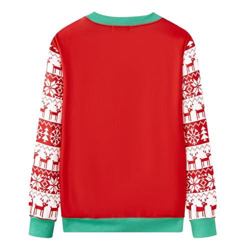 Barlver Women Christmas Fleece Sweaters Long Sleeve Fuzzy Sweatshirts Holiday Graphic Shirts 6 Barlver Women Christmas Fleece Sweaters Long Sleeve Fuzzy Sweatshirts Holiday Graphic Shirts - Image 7