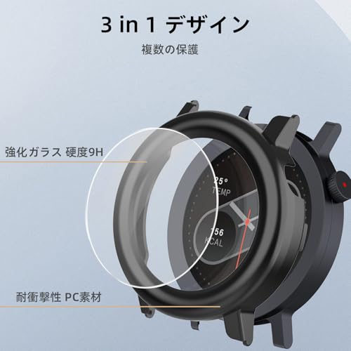 Image of For CMF By Nothing Watch Pro 2 Case, Lightweight, PC + Tempered Glass, Protective Cover for CMF Watch Pro 2, 9H Hardness, Easy Installation, All-In-One Piece Protection, Anti-Scratch,