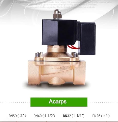 Électrovanne à gaz en laiton durable et fiable 24VDC de haute précision - 5