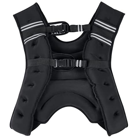 ZELUS 14kg Adjustable Weighted Vest for Fitness Cover