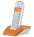 Produktbild Motorola Startac S1201 DECT Schnurlostelefon (Analog, Freisprechen, ECO-Modus, Displaybleuchtung auf Gerätefarbe abgestimmt) orange