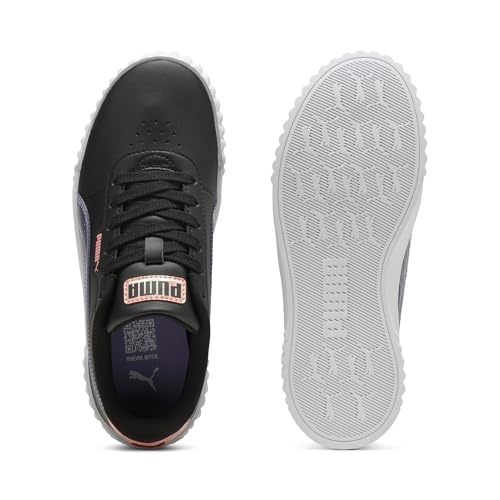 PUMA Carina Shoes Sneaker, Black-Lavender Alert-Pink Fruit, 6.5 US Unisex Big Kid4