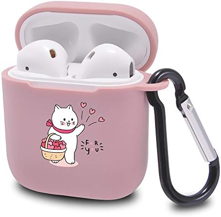 LuGeKe Cute Koala Green Case Cover for Airpods 1/2 with Keychain, Lovely Koala Bear Soft Shockproof Fun Animal Print Protective Airpods 1/2 Cases Cool Charging Case with Design for Boys Girls Friend