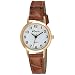 Produktbild Ravel - Traditionelle Damen-Uhr mit klarem Zifferblatt - Roségold-Ton/Braun