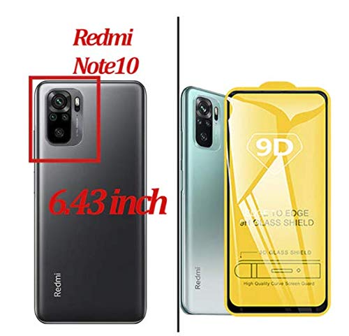 Kit 2 Películas De Vidro Full Glue 9d Xiaomi Redmi Note 10
