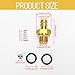 KingBra Chemical Injector Kit for Pressure Washer, Soap Injector Kit Compatible with 190593GS 190635GS 203640GS (2 Set)