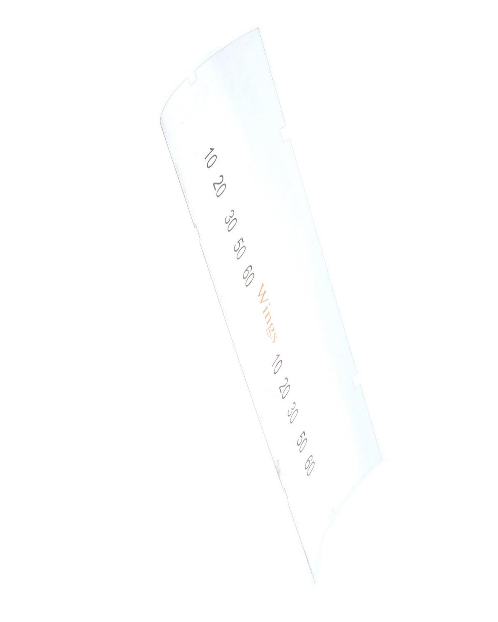 Compatible for use with Pitco Label,Ovrelay Hooters Wings A6085502 KolCoh14109