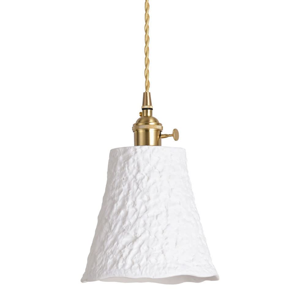 Pendentif céramique rétro farmhouse pour éclairage chaleureux