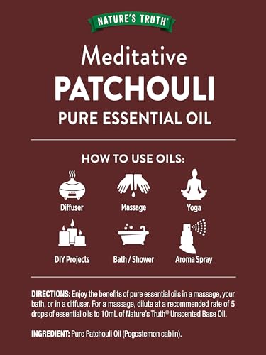 Aceite Esencial de Pachulí Nature's Truth 15 mL miniatura 2