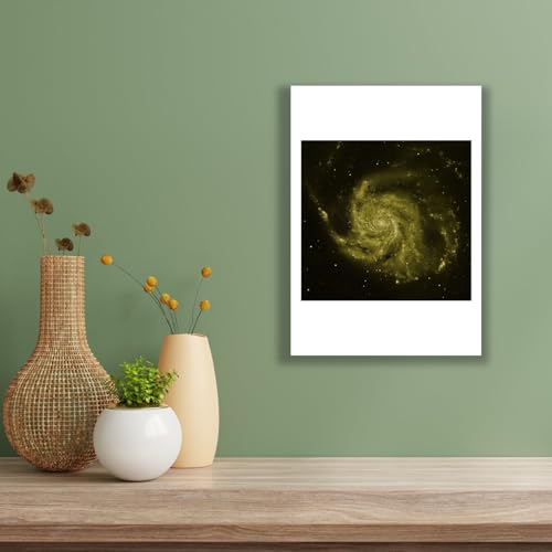 Impression d'art mate Messier 101 format moyen de Spiffing Prints pour décor mural astro - 3