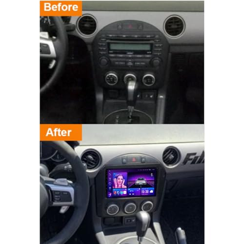 Autoradio Android tactile double DIN Mazda MX5 2008-2015 CarPlay