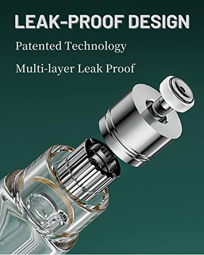 BRARIOS Perfume Atomiser Refillable, 2 Pcs Travel Size Portable Atomiser Spray,Mini Empty Perfume Bottle,Leak Proof Cologne Dispenser for Women and Men,5ml (Gold&Black) - Image 6