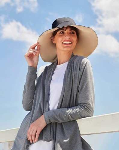 Sombrero Sun Hat Ultra Wide Brim Solbari L-XL miniatura 6