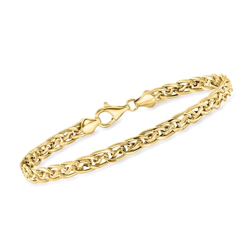 Ross-Simons 14kt Yellow Gold Link Bracelet