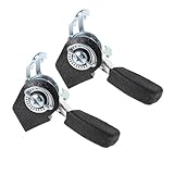 HEYZAKKA 2 Pieces Bicycles Shifter Right Hand Lever Oil Friction Aluminum Alloy Mountain Accessories for Men Birthday Gift Shifter Right Hand