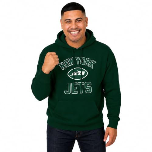 Image of Team Fan Apparel NFL Gameday Hoodie Pullover Sweatshirt for Men and Women