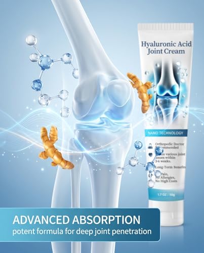 IPNSDON 1 pièce Crème de soin articulaire à l'acide hyaluronique, crème apaisante pour le dos, la nuque, les mains, les genoux et les articulations,50ml – vue 3