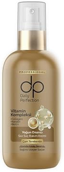 dp Daily Perfection  am Terebentin S v  Sa  Bak m Kremi 200 ml - Keratin, Biotin ve Kolajen  erikli Durulanmayan Onar c  Bak m, Zay f ve Y pranm  Sa lar  in